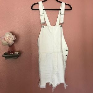 Free People 🌸 Torn Denim Jumper